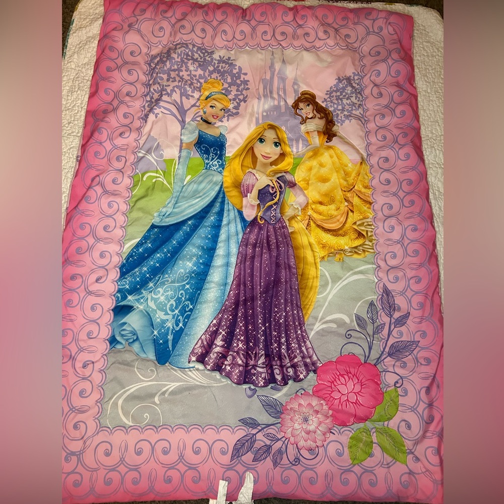 Toddler Disney Princess Blanket